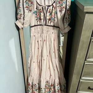Floral Bohemian Dress by Anthropologie